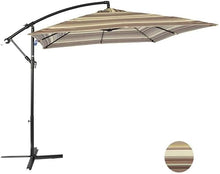 Parasol Outdoor Umbrella Garden Umbrella Umbrella Market Outdoor Table Umbrella Patio Umbrella Push Button Terrace Umbrella Beach Umbrella 2.4 * 2.4m()