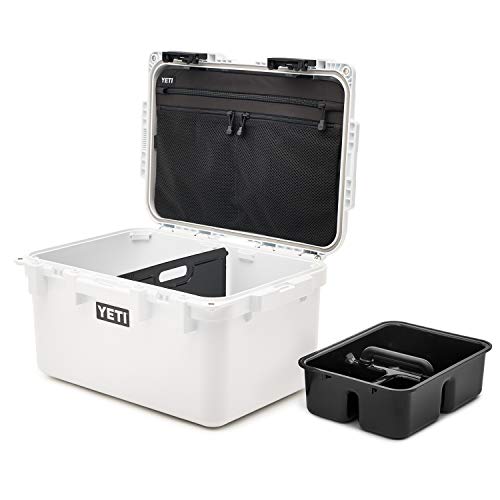 YETI LoadOut GoBox Divided Cargo Case White