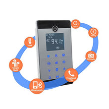 Sauna Steam Generator Sauna Heater 9KW Auto Drain Brass Valve Shower Steam Sauna Bath Generator Steam Room Touch Screen LCD Display Sauna Accessories (Color : VS-C090-9KW-BP) (Vs)
