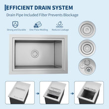 JustSmart 115.7 QT Large Capacity Drop in Ice Chest with Sliding Cover