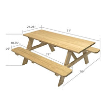 ProWood Homestead 6 ft. Treated Picnic Table Kit
