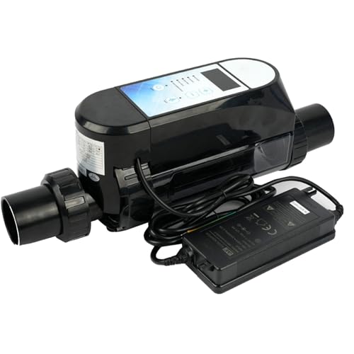 Salt Water Pool Chlorinator System Salt Chlorine Generator for Inground Pools Saltwater Pool System with APP Control, Electrolytic Salt Chlorine Generator 30g/h