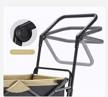 Camping cart, Outdoor Camping Folding Garden Wagon Cart for Beach Festival
