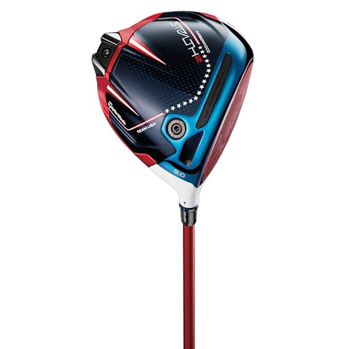TaylorMade Golf Stealth2 USA Driver 9.0 Right Hand Stiff Red