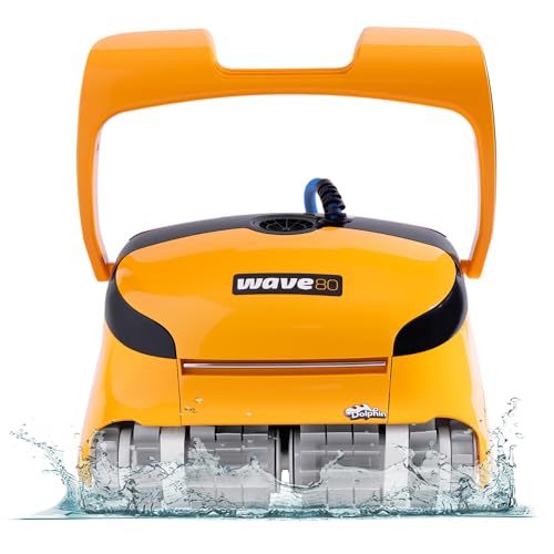 Dolphin Wave 80 Robotic Pool Vacuum Cleaner Yellow