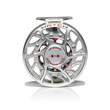 Hatch Outdoors Iconic Fly Reel 9 Plus (9-11wt) Clear/Red