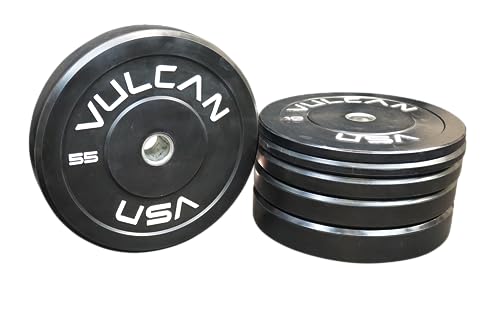 VULCAN Bumper Plate Set Bravo Black