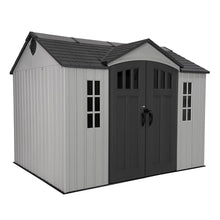Lifetime Outdoor Storage Shed, 10 x 8 Foot, Gray