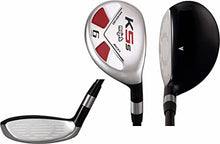Majek Senior Men’s Golf All Hybrid Partial Set Black