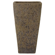 Emissary Bubble Yellow Stoneware Square Planter 17in x 31.5in