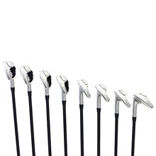 Majek K6 Iron Set +1 inch Over Big & Tall Men's 8-Piece Set Black