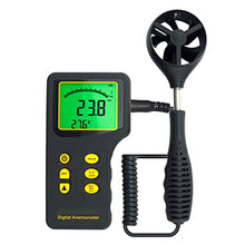 FRAHS Anemometer, Handheld Anemometer, Digital LCD Backlight Measures Wind Speed Meter for Measuring Wind Speed