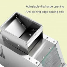 ERICAT Bird Feed Blown Shell Splitter, Electric Grain Blown Shell Machine, Bird Seed Cleaner Cleaning Machine with Adjustable High Speed Fan and Adjustable Discharge Port, for Millet, Sesame