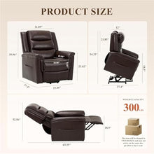 HTERWQEA Adjustable Positions Power Lift Recliner with Thick Padded Cushion