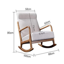 Rocking Chairs Nordic Balcony Rocking Chair Recliner Adult Home Lazy Sofa Single Lounge Chair Net Red Rocking Rocking Chair