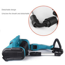 Cordless Snow Blower, Battery Electric Snow Blower, 21V 1200W 30cm Brushless Snow Thrower with Charger, Rotatable Chute(Blue,1 Battery)