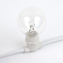 Novelty Lights 330 Feet Heavy Duty Light String, White Wire, E12 Sockets