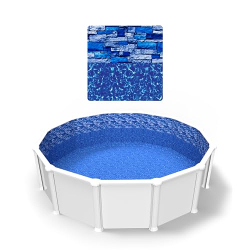 LINERWORLD.COM 27' Round Pool Liner Tahoe Valley