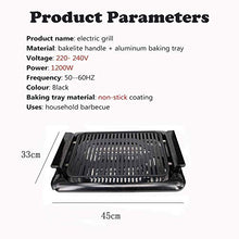 AFPSDLFJDLS Smoke Less BBQ Grill, Indoor, Non Stick Easy to Clean Power Electric Made with Steel
