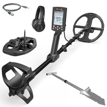 Nokta The Legend 2 Simultaneous Multi Frequency Metal Detector, Waterproof Detector for Adults with Wireless Headphones and 2 Search Coils, Premium Shovel
