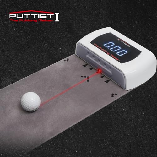 PUTTIST II Newest Digital Putting Trainer Rechargeable White