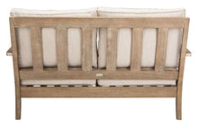 Safavieh Couture Patio Martinique Outdoor Loveseat Natural/White