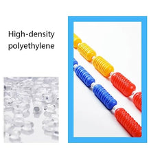 GRRICEPL Swimming Pool Lane Lines, Pool Floating Rope, Competition Rope Isolation Separation Waterline, Swimming Pool Accessory, Safety Float Lines (Color : 9cm/Multi-Colored, Size : 15m)