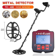 FENOKD Metal Detector, High Sensitivity Metal Detector Waterproof Metales ing Search Underground Gold for Treasure Adjustable for Beginners