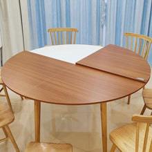 Blazea Wooden Round Table Top Only, Foldable Dining Table Top Fold-in-Quarter, Heavy Duty Large Banquet Party Tables No Legs, Easy Storage(200 cm (79 inch))