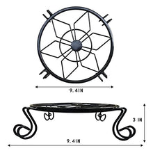 ZOCWJK Plant stand3 Pcs Floor Standing Green Radish Flower Stand Living Room Flower Pot Stand Wrought Iron Plant Stand,