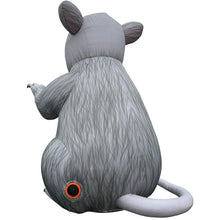 10Ft Inflatable Scabby the Rat Balloon with Blower, Giant Union Protest Display for Labor Disputes, Street Demonstrations and Strikes