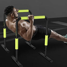 CSDM.AI Portable Dip Station Fitness Parallel Bar Workout Pull Up Dip Stand