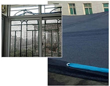 5JJJLOOOPP Agricultural Shading Sunshade Shade Cloth 90% Strong Light Protection Sunshade Sail Windproof Sunshade Net Agricultural (Black 7x8m)