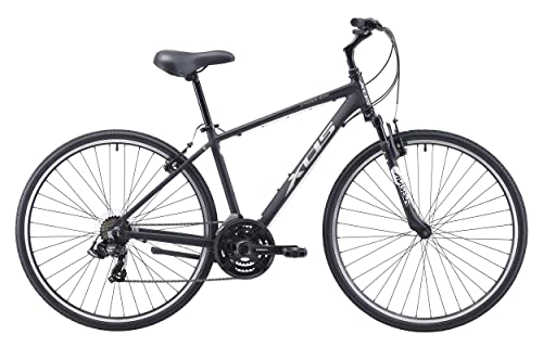 XDS Cross200 21 Speed Hybrid Bike Commuter City Bike 700C Matte Black