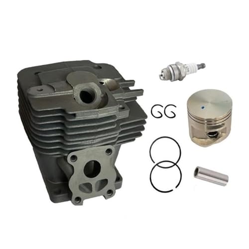 BMPWANGL 50mm Cylinder Piston Kit Fit for MS441 MS441C MS441C-M Replace Chainsaw Parts