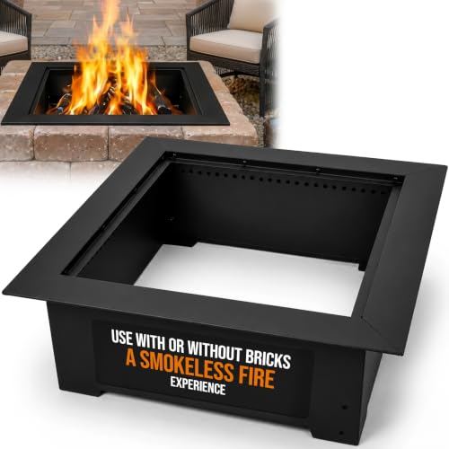 Blue Sky Outdoor Living 36" Square Smokeless Fire Ring Insert