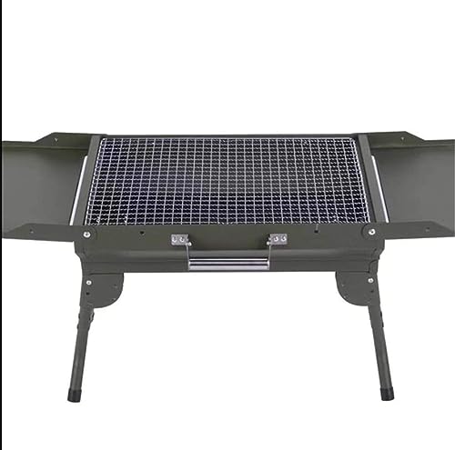 Barbecue Charcoal Grill Stainless Steel Portable Grill for Outdoor Cooking Camping Picnics