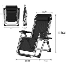ELUKHT Oversized Zero Gravity Reclining Patio Chairs, XL Padded Seat Folding Patio Lounge Chair with Adjustable Pillows and Cup Holder Support 350lbs