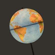 Waypoint Geographic Vertigo 15” Illuminated Standing Floor Globe Blue