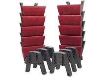 SalatBuddy Prayer Stool Gift Set Gray and Red