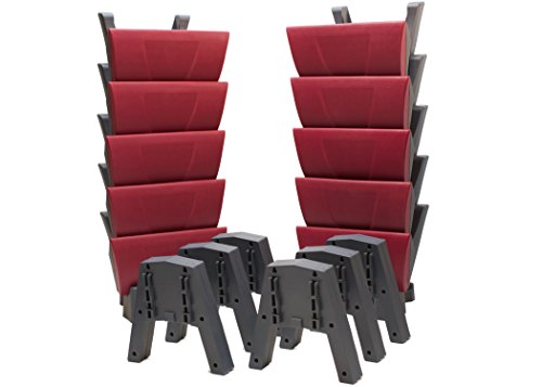 SalatBuddy Prayer Stool Gift Set Gray and Red