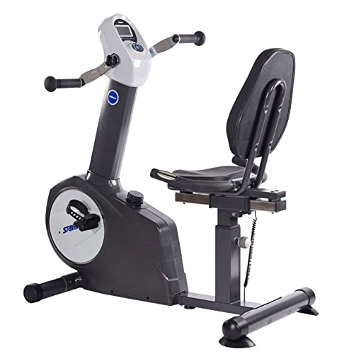 Stamina Elite Total Body Recumbent Bike with Arm Workout Dark Grey