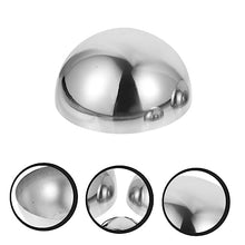 DULAI Mirror Finish Garden Ball,Gazing Balls, Household Head Stainless Steel (Color : Silver, Size : 175x350mm)