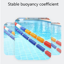 GRRICEPL Swimming Pool Lane Lines, Pool Floating Rope, Competition Rope Isolation Separation Waterline, Swimming Pool Accessory, Safety Float Lines (Color : 9cm/Multi-Colored, Size : 30m)
