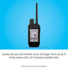Garmin Alpha 200 Handheld Dog Tracker Black