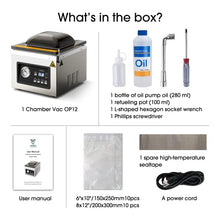 V Vesta Precision 12 Inch Chamber Vacuum Sealer OP12 Heavy Duty
