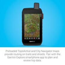 Garmin Montana® 710i Rugged GPS Handheld Navigator Black