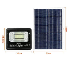 Lamp Post Lights Outdoor,Dusk to Dawn Solar Flood Lights, Led Remote Control Solar Security Lighting Fixture,Ip66 Waterproof Outdoor Landscape Lamp,for Garage, Garden, Pool, Pathway, Yard, D