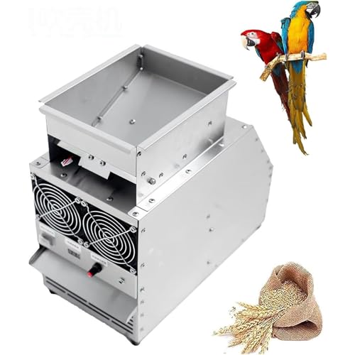 Piefeak High-Efficiency Bird Feed Blower 30-40kg/h, Adjustable Speed, Large Opening for Millet, Grains, Melon Seeds - Ideal for Poultry Feed Production