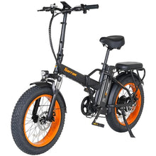 Narrak Fat Tire Folding Electric Bike 48V 624Wh Lithium Removable Battery Peak 1100W Brushless Motor Max Speed 28Mph M5 Large LCD Display Suspension Step-Over Frame for Adults Black/Orange